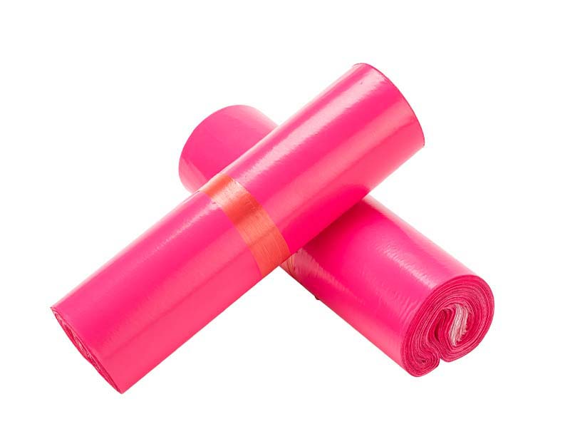 贵定玫红色快递袋-02